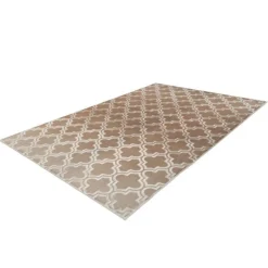 Tapis Vintage Fait Main Monroe I Taupe