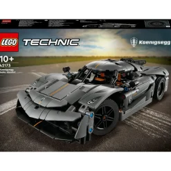 Technic 42173 - Hypercar Koenigsegg Jesko Absolut Grise - Set de Construction - Véhicule pour Enfants - Maquette à Construire