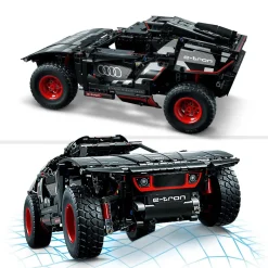Technic 42160 Audi RS Q e-tron, Voiture de Rallye Télécommandée, Maquette Off-Road Dakar