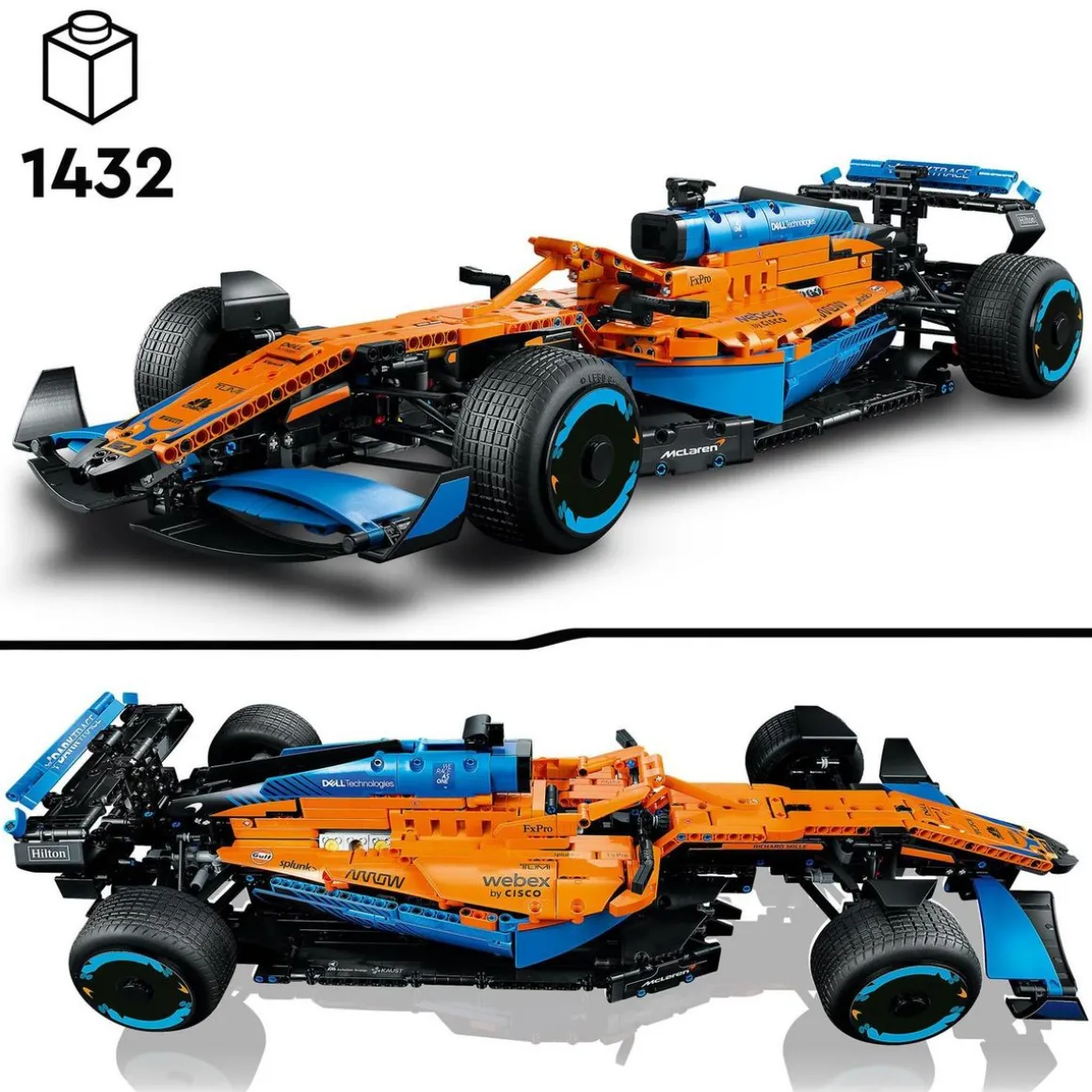 Technic 42141 La Voiture de Course McLaren Formula 1 2022 Maquette Adulte
