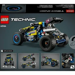 Technic 42164 Le Buggy Tout-Terrain de Course, Véhicule de Rallye, Jouet de Construction de Voiture de Course