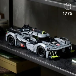 Technic 42156 Peugeot 9X8 24H du Mans Hybrid Hypercar, Maquette de Voiture de Course Niveau Avancé, à l'Échelle 1:10, Sport Automobile à Collectionner pour Adultes