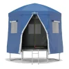 Tente cabane pour trampoline 8FT-244cm - Bleu