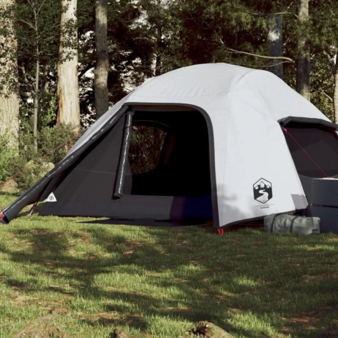 Tente de camping à dôme 4 personnes tissu occultant imperméable