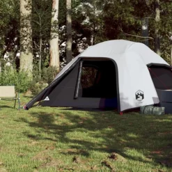 Tente de camping à dôme 4 personnes tissu occultant imperméable