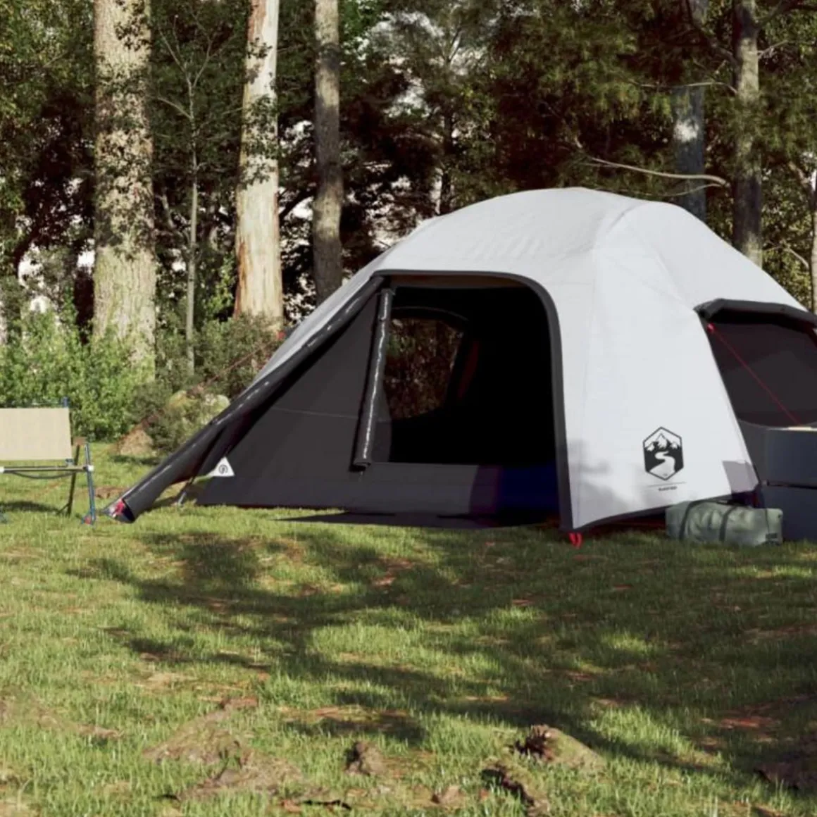 Tente de camping à dôme 4 personnes tissu occultant imperméable