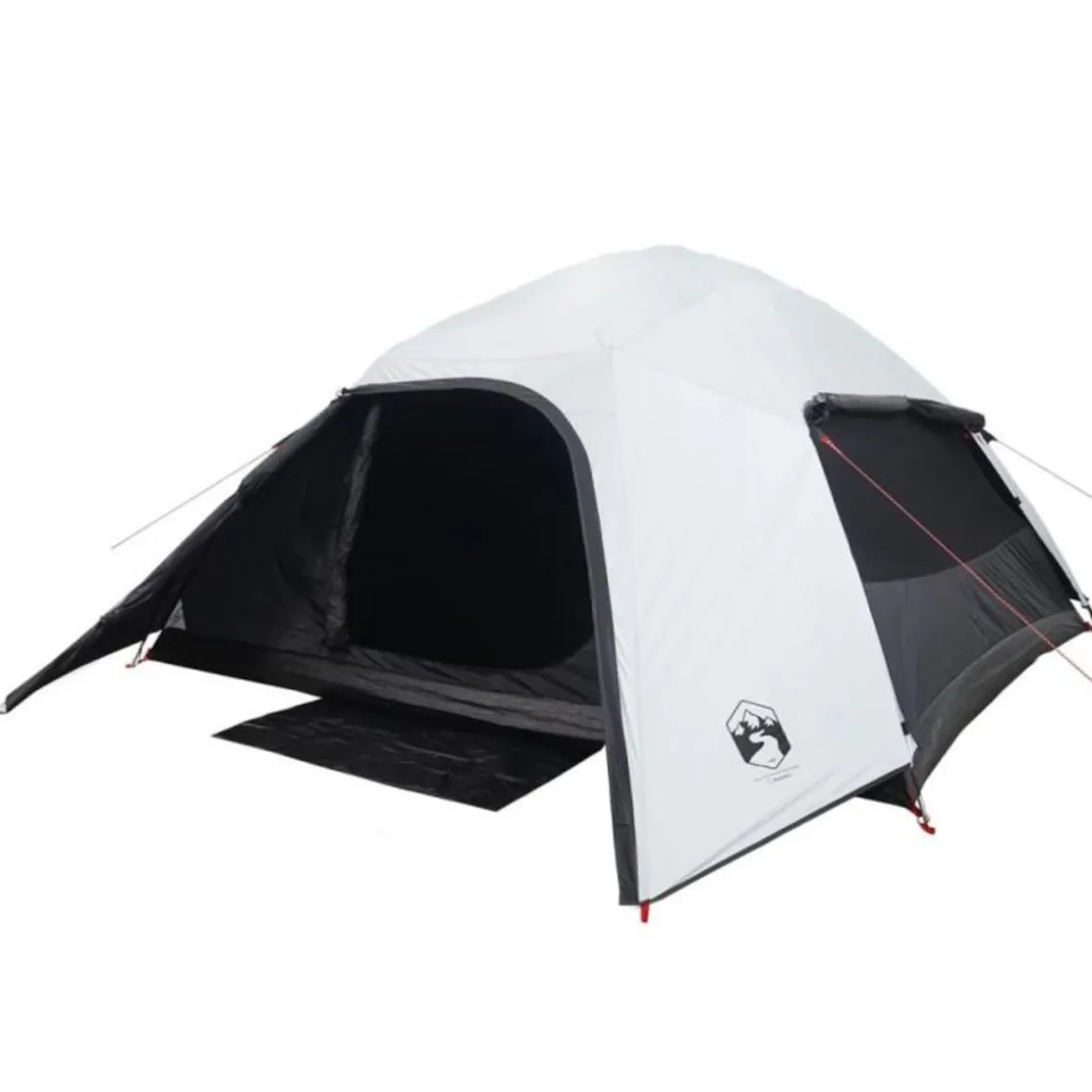 Tente de camping à dôme 4 personnes tissu occultant imperméable