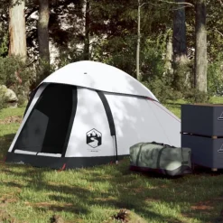 Tente de camping à dôme 1 personne tissu occultant imperméable