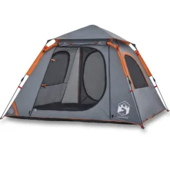 Tente de camping à dôme 4 personnes libération rapide
