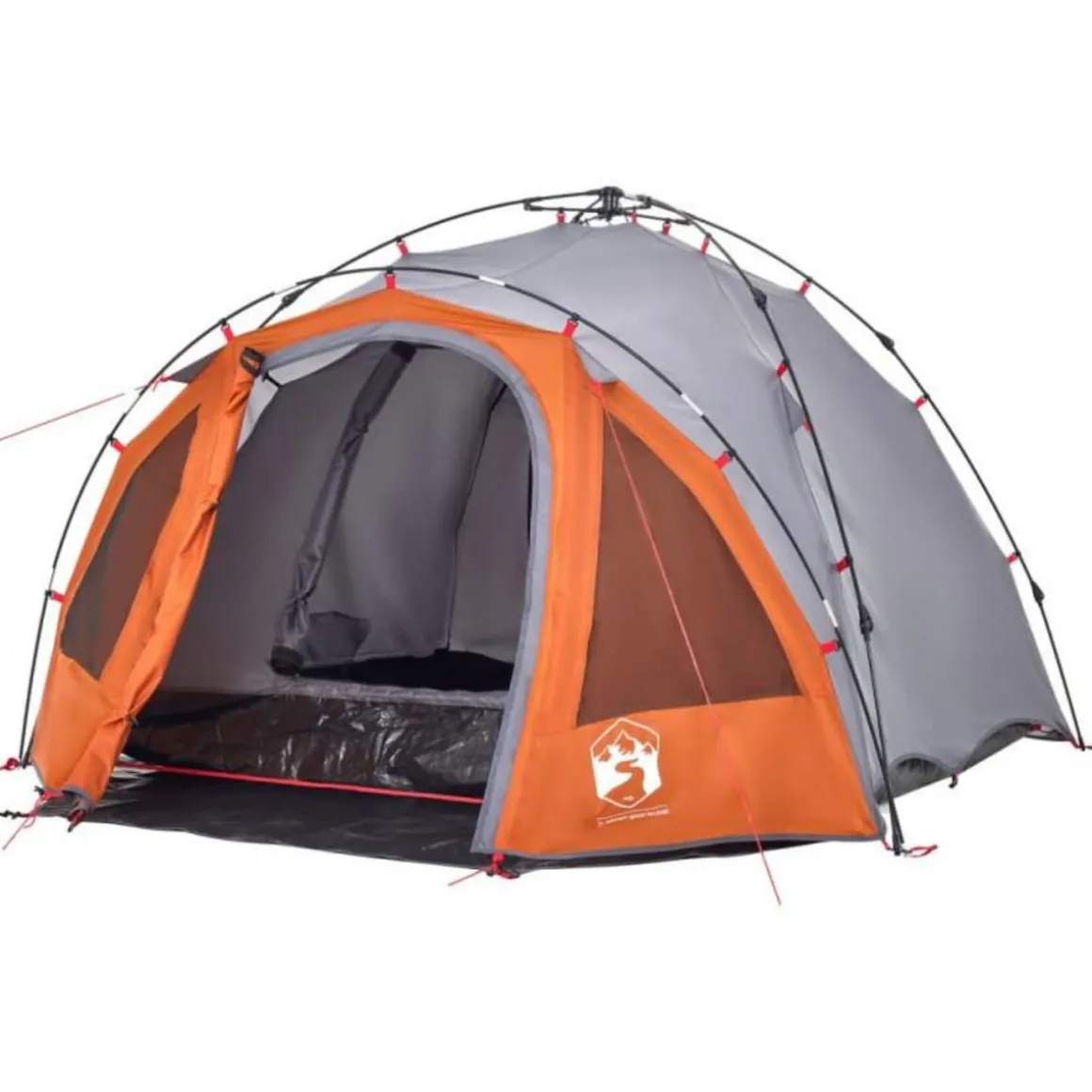 Tente de camping à dôme 3 personnes libération rapide