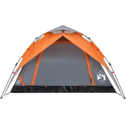 Tente de camping à dôme 4 personnes libération rapide