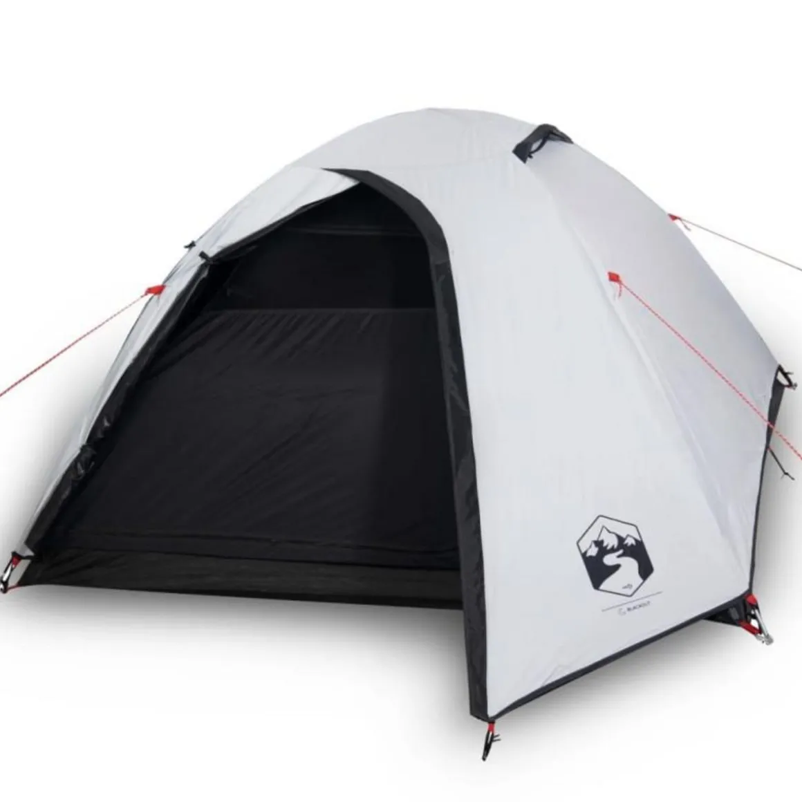 Tente de camping à dôme 4 personnes tissu occultant imperméable