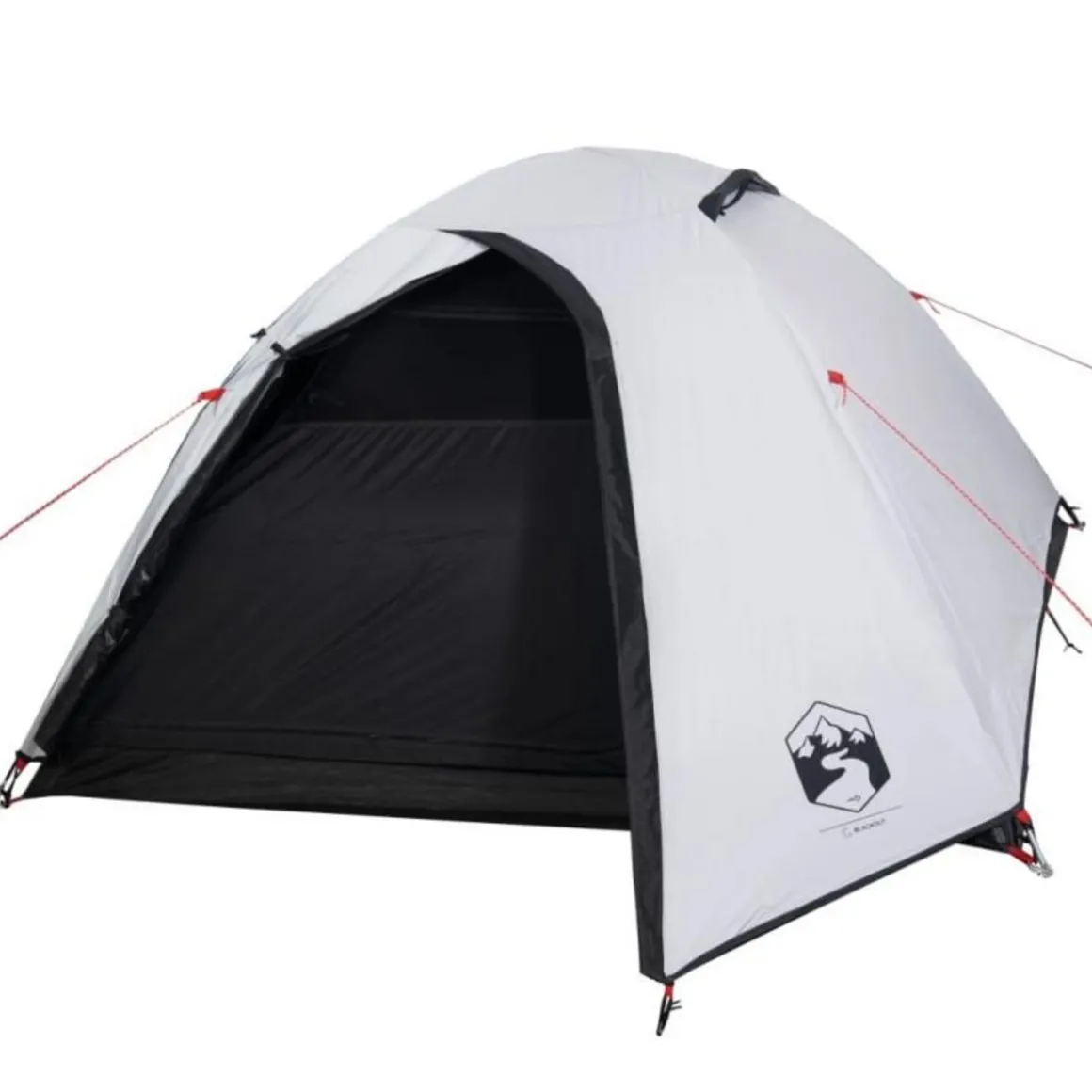 Tente de camping à dôme 4 personnes tissu occultant imperméable
