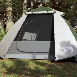 Tente de camping à dôme 2 personne vert imperméable