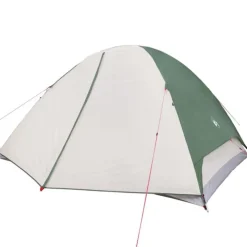 Tente de camping à dôme 6 personnes vert imperméable