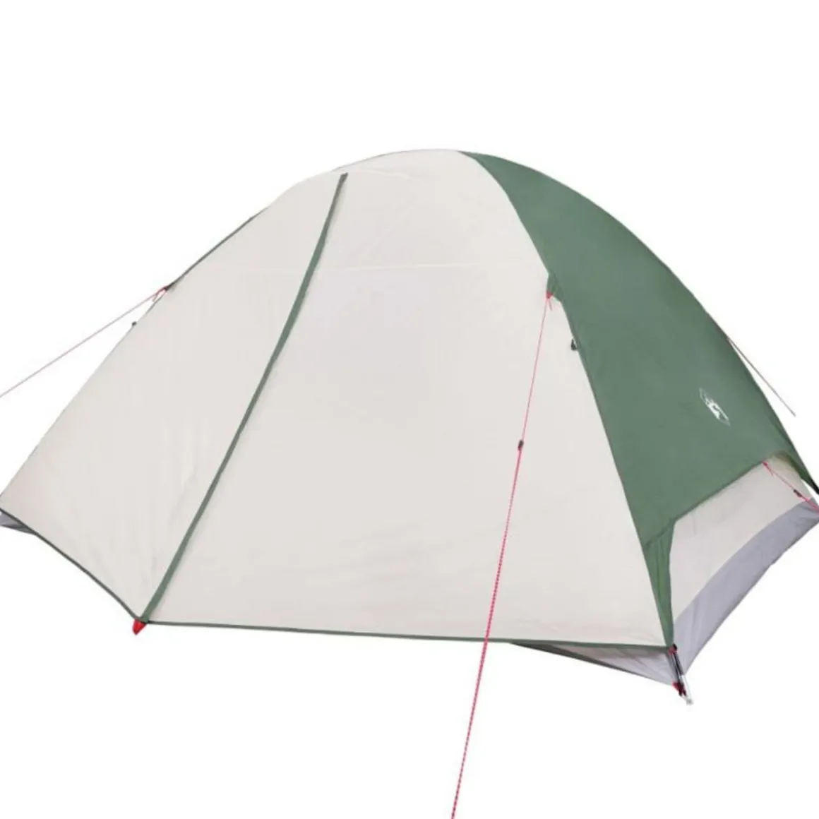 Tente de camping à dôme 6 personnes vert imperméable