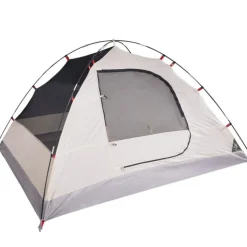 Tente de camping à dôme 6 personnes vert imperméable