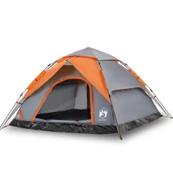 Tente de camping à dôme 5 personnes libération rapide