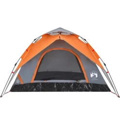 Tente de camping à dôme 5 personnes libération rapide