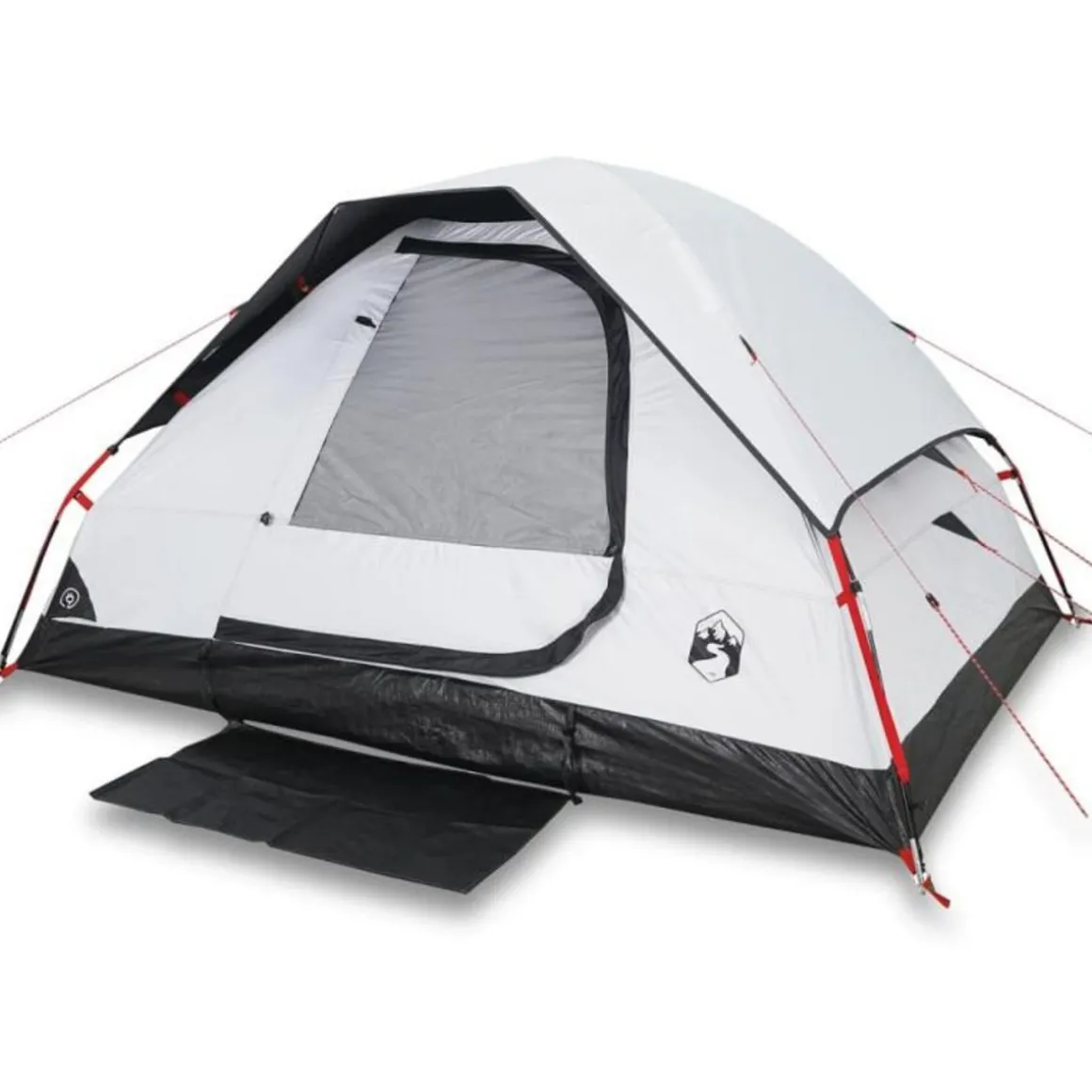 Tente de camping à dôme 4 personnes tissu occultant imperméable