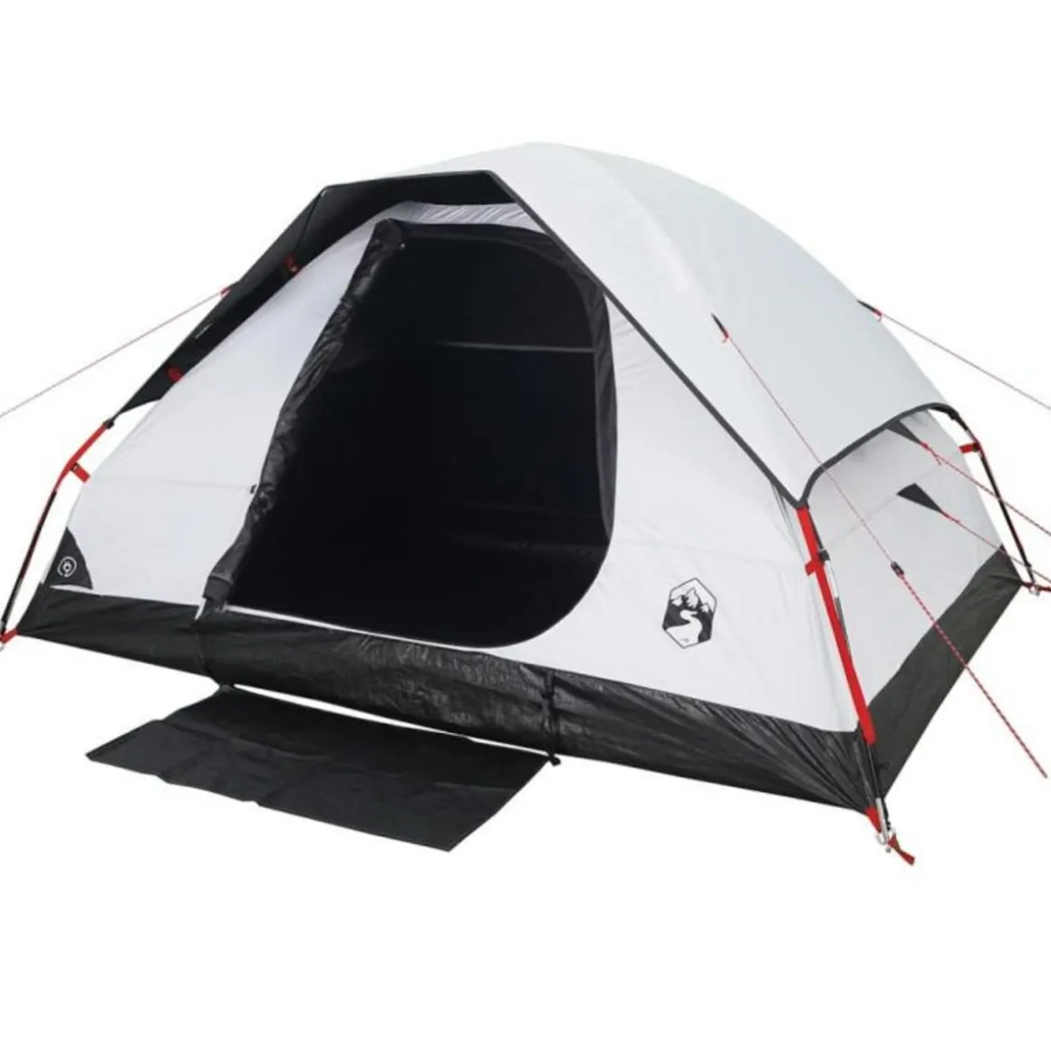 Tente de camping à dôme 4 personnes tissu occultant imperméable