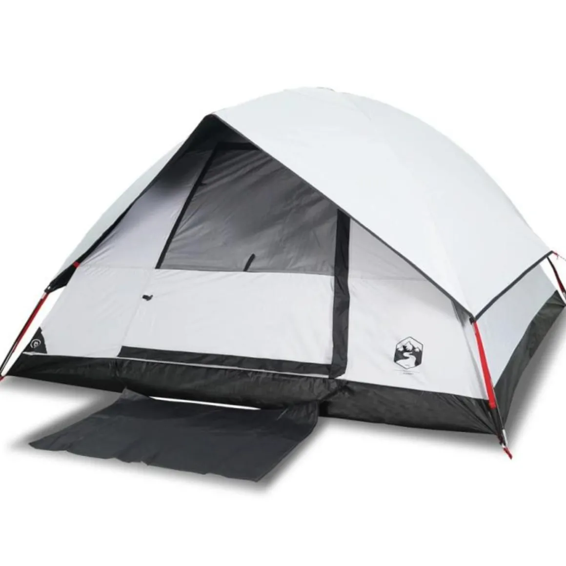 Tente de camping à dôme 4 personnes tissu occultant imperméable