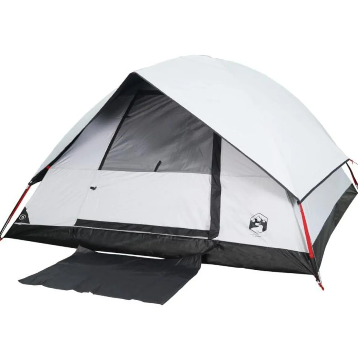 Tente de camping à dôme 4 personnes tissu occultant imperméable