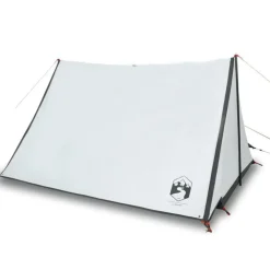 Tente de camping 2 personnes blanc tissu occultant imperméable