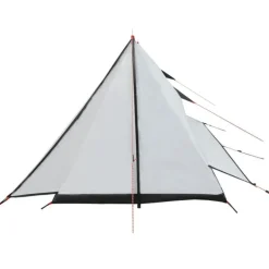 Tente de camping 2 personnes blanc tissu occultant imperméable