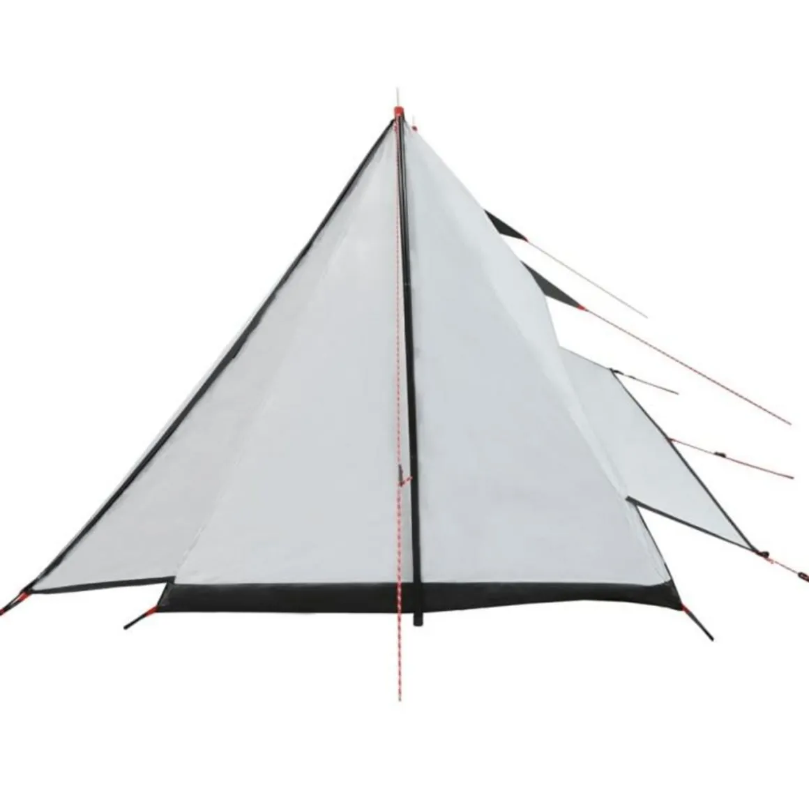 Tente de camping 2 personnes blanc tissu occultant imperméable