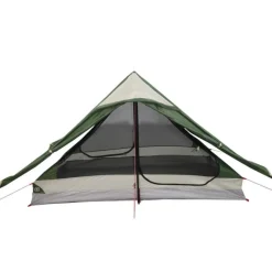 Tente de camping 2 personnes vert imperméable