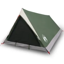 Tente de camping 2 personnes vert imperméable