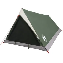 Tente de camping 2 personnes vert imperméable