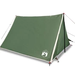 Tente de camping 2 personnes vert imperméable