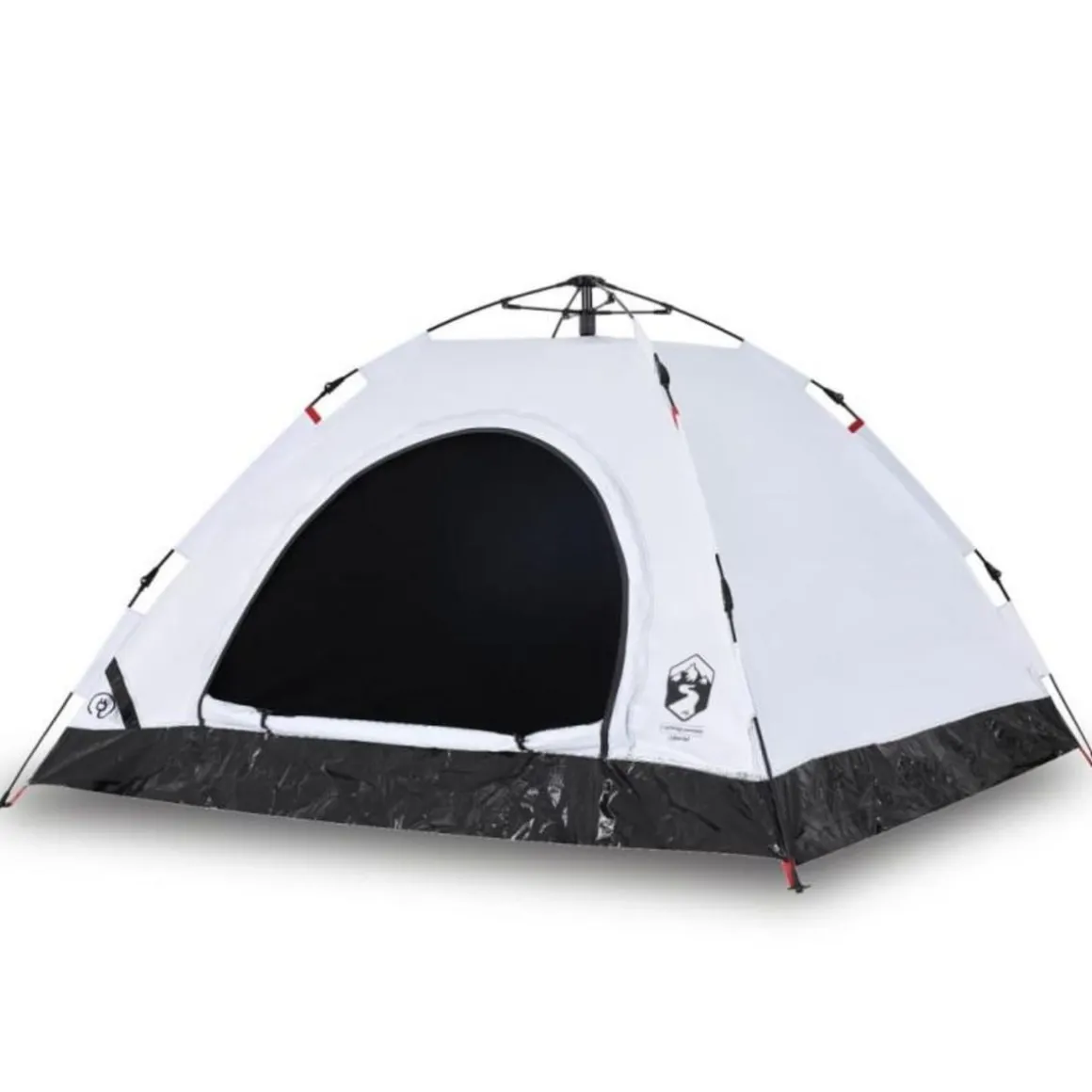 Tente de camping 5 personnes tissu occultant libération rapide