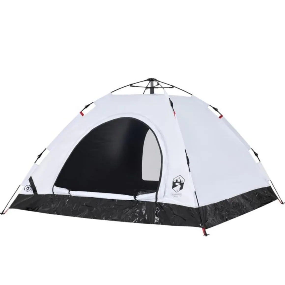 Tente de camping 5 personnes tissu occultant libération rapide