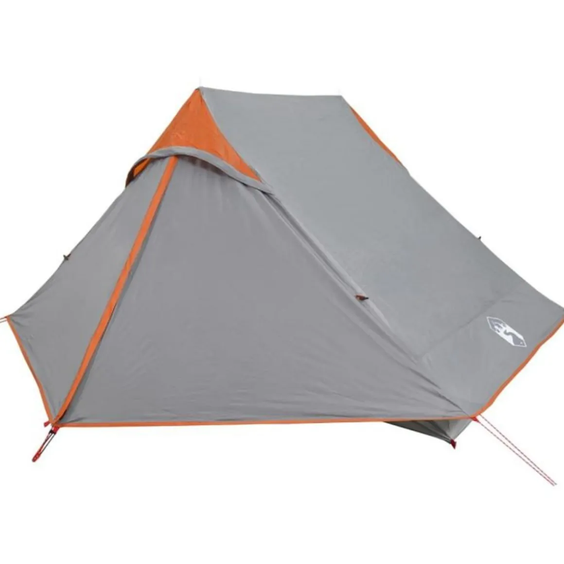 Tente de camping 2 personnes gris imperméable