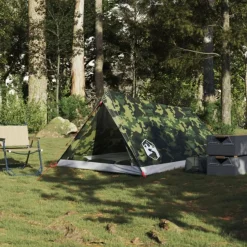 Tente de camping 2 personnes camouflage imperméable