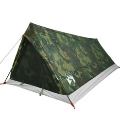 Tente de camping 2 personnes camouflage imperméable