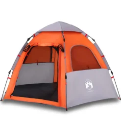 Tente de camping cabine 4 personnes libération rapide