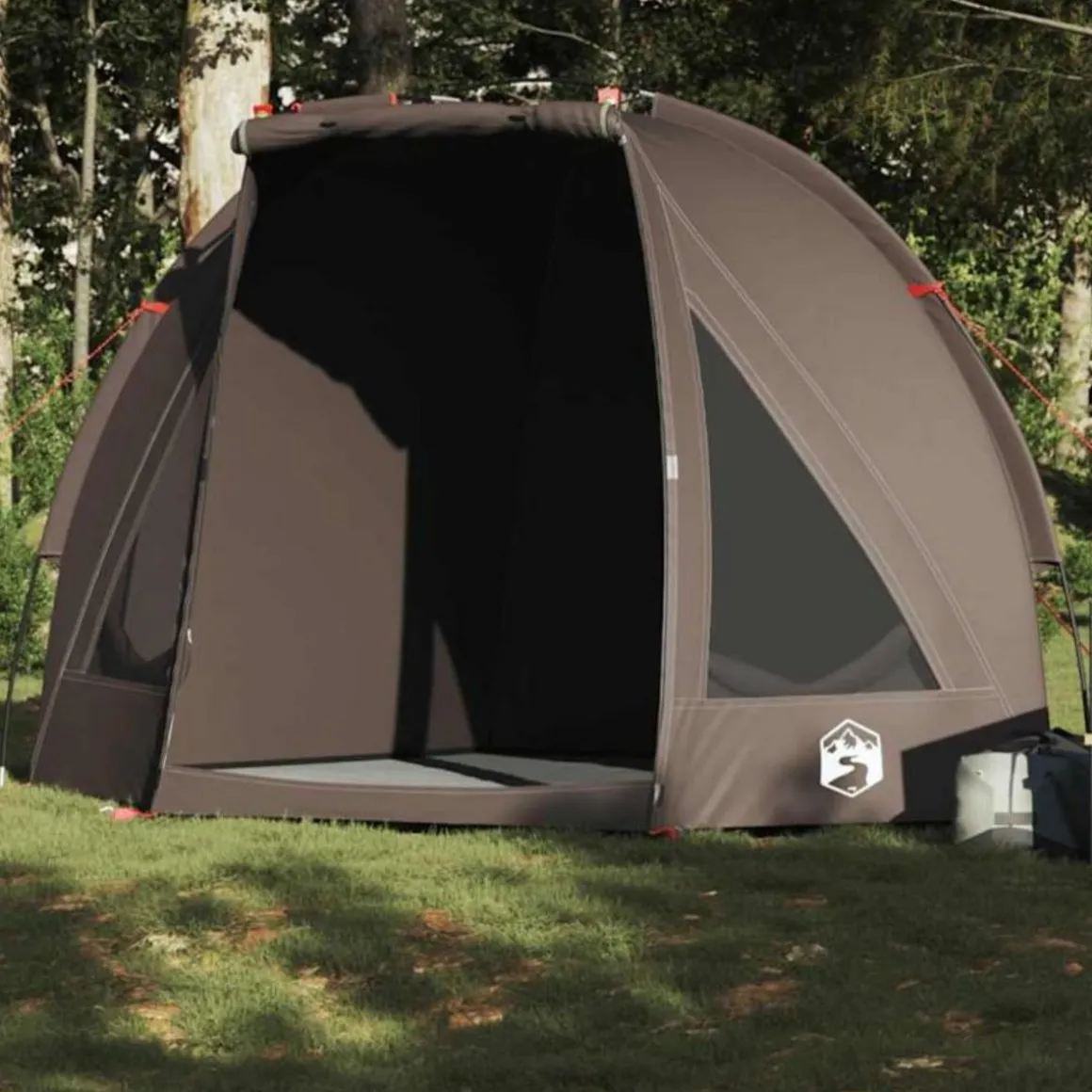 Tente de pêche marron imperméable