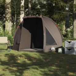 Tente de pêche marron imperméable