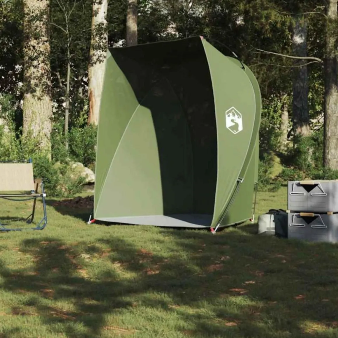 Tente de pêche vert olive imperméable