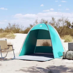 Tente de plage 3 personnes vert imperméable