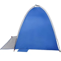 Tente de plage 3 personnes bleu azuré imperméable