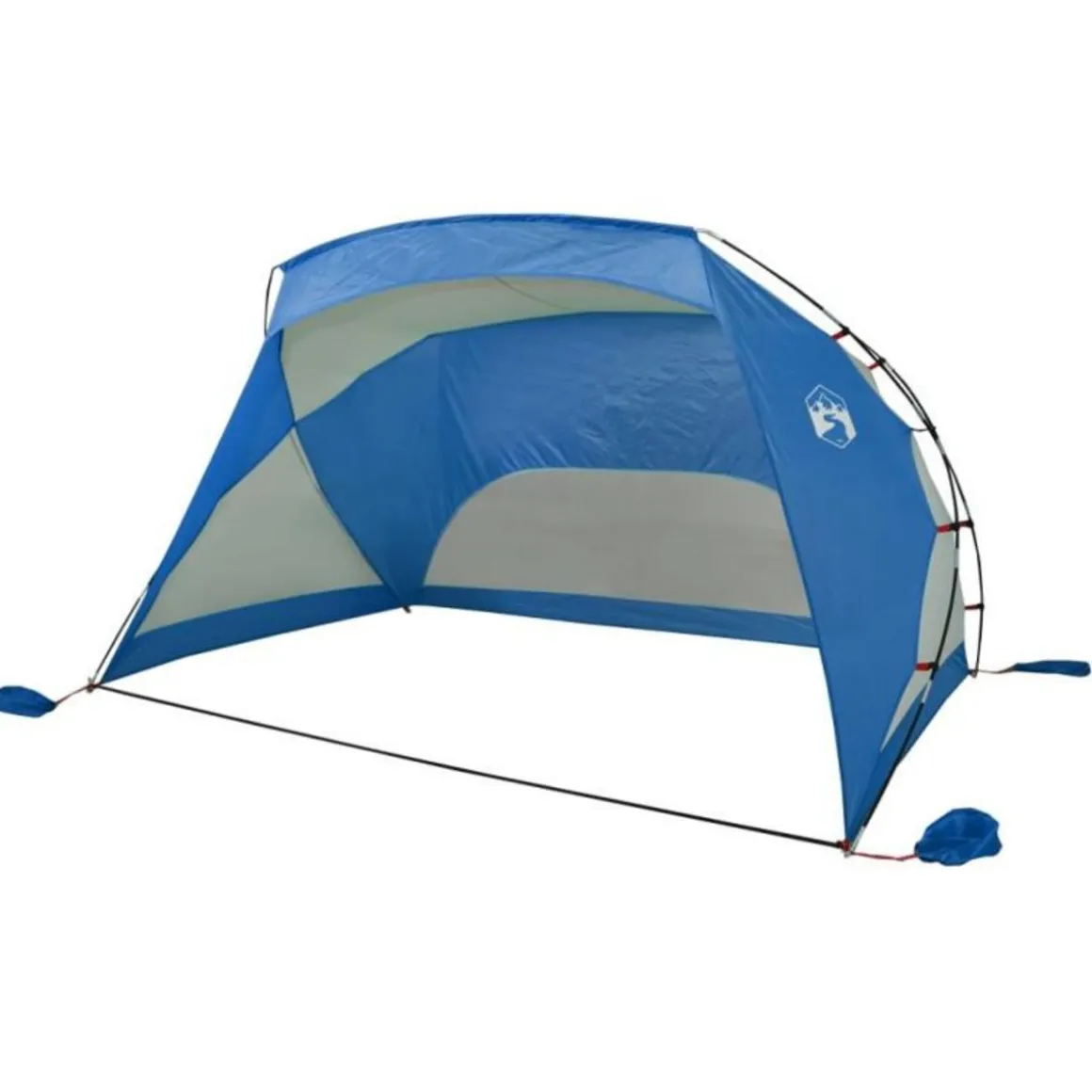 Tente de plage bleu azuré 274x178x170 148 cm 185T polyester