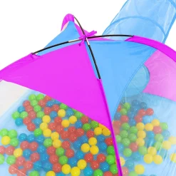 Tente enfant, Tente Igloo et Tunnel, 200 Balles et Sac