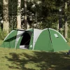 Tente familiale à dôme 8 personnes vert imperméable