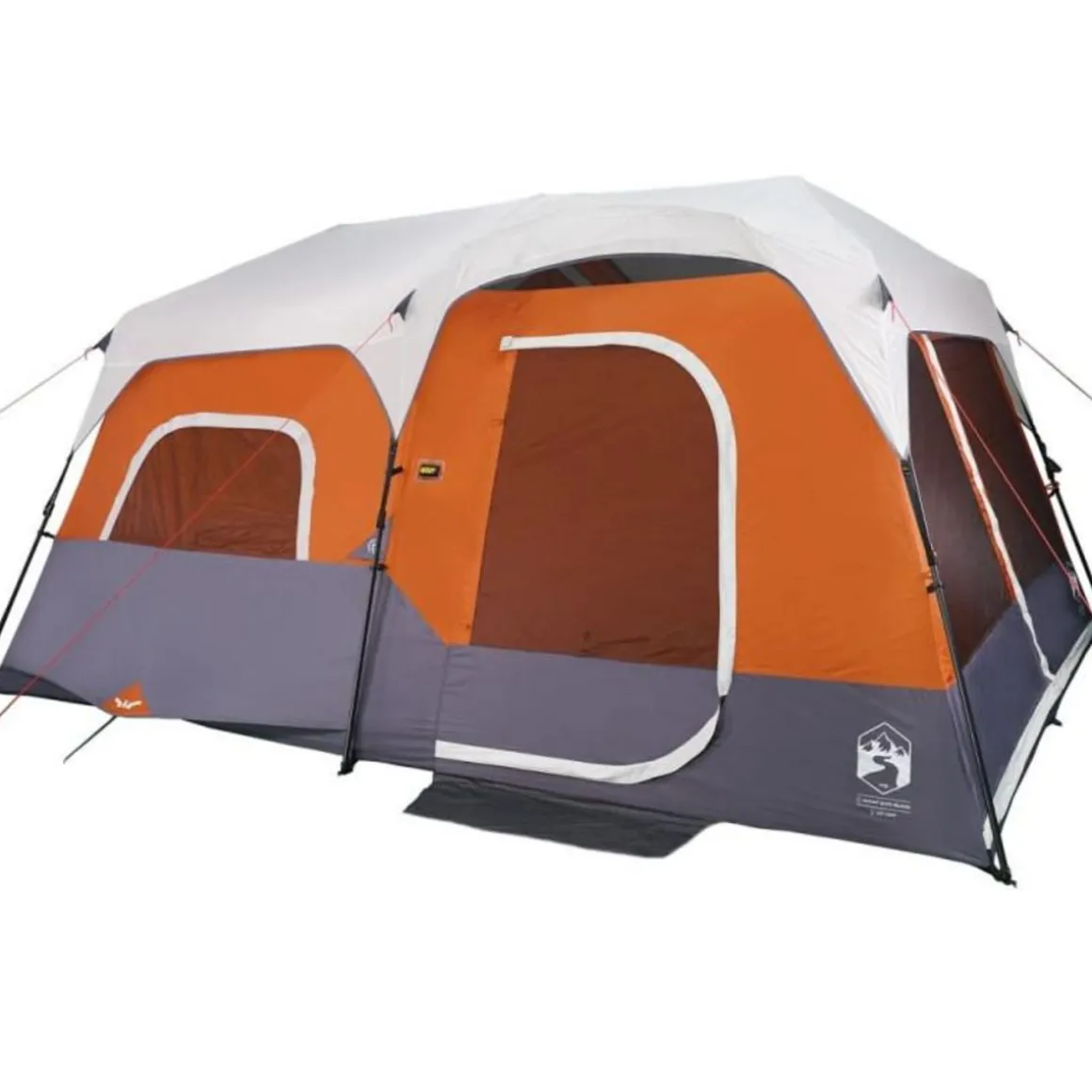 Tente familiale avec LED 9 personnes à dégagement rapide