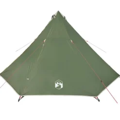 Tente familiale tipi 8 personnes vert imperméable